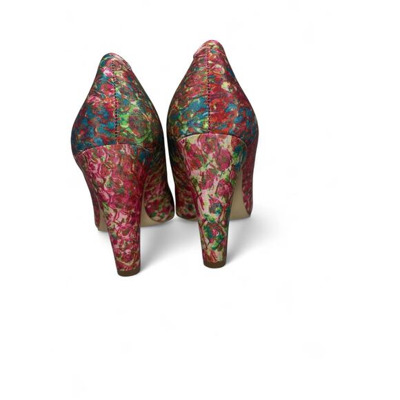 Anne Klein Does Sex In The City Floral Pumps Sz 6 Worn Once Excellent Condition - Picture 3 of 12